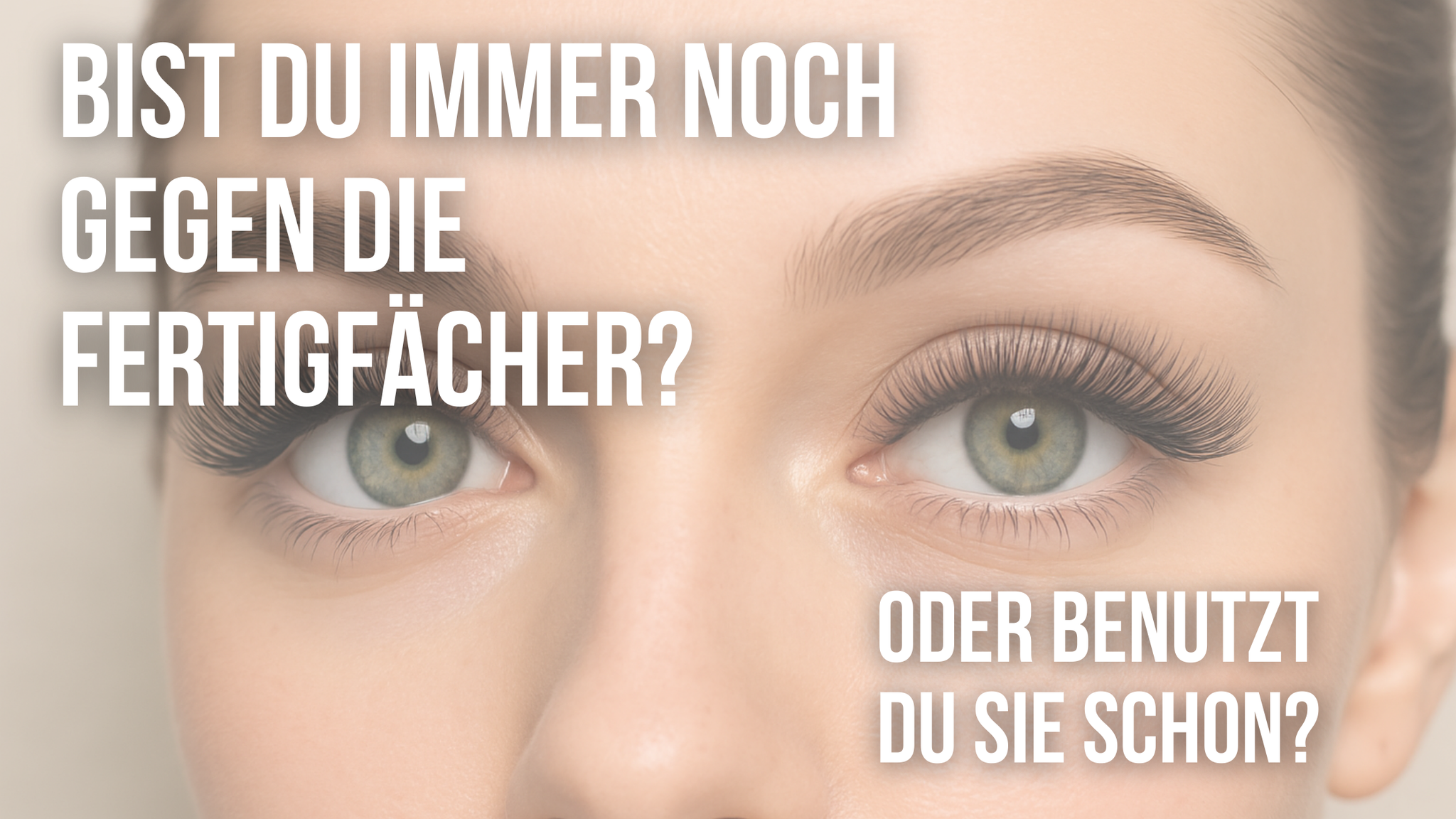 Bist du immer noch gegen die Fertigfächer oder benutzt du sie schon?