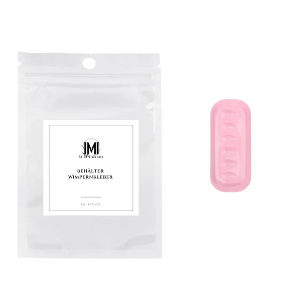 Wimpernkleber Behälter | Selbstklebend | 20 Stück