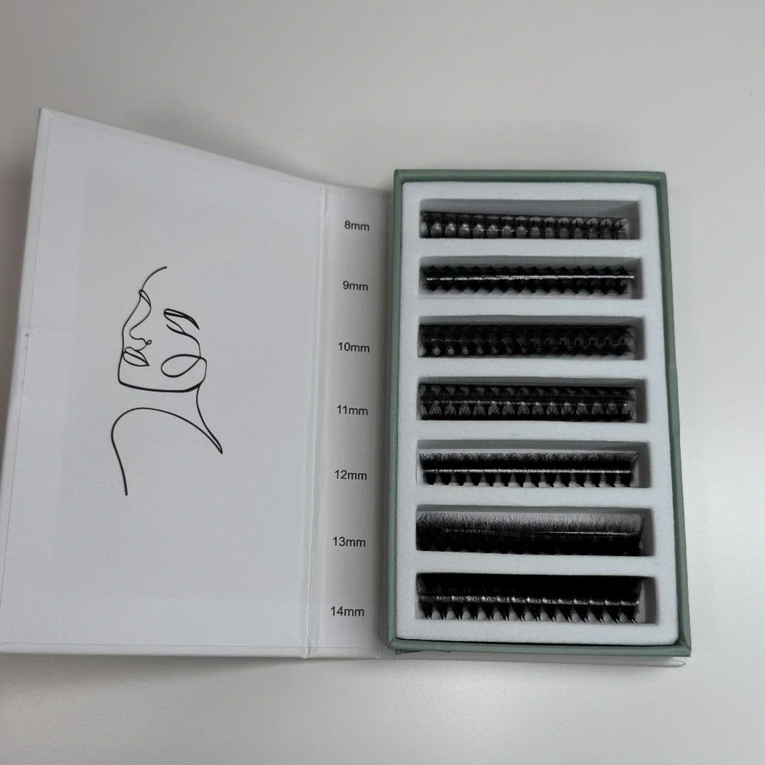 14D Fertigfächer auf Kleberstreifen | MIXBOX 8-14mm