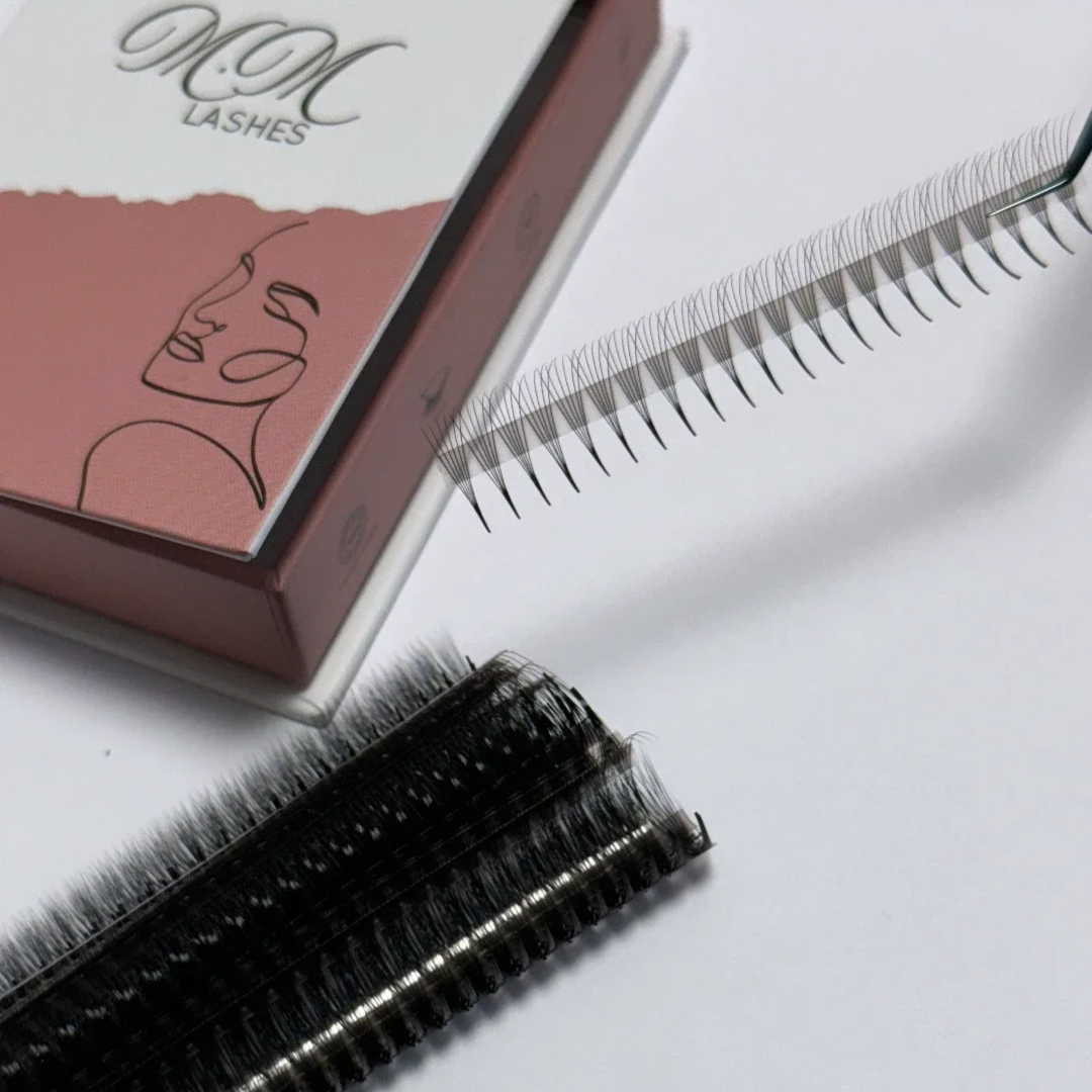 6D Fertigfächer auf Klebestreifen