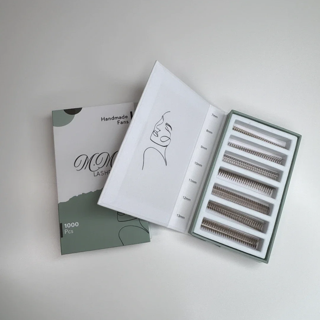 2D Fertigfächer | Dark Brown 