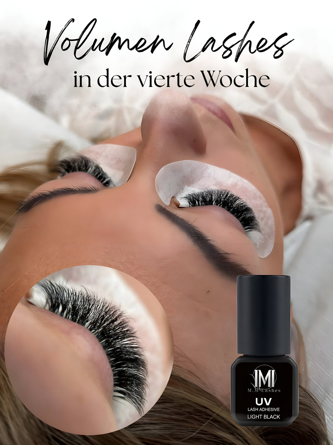 UV Kleber - Light Black - Wimpernverlängerung