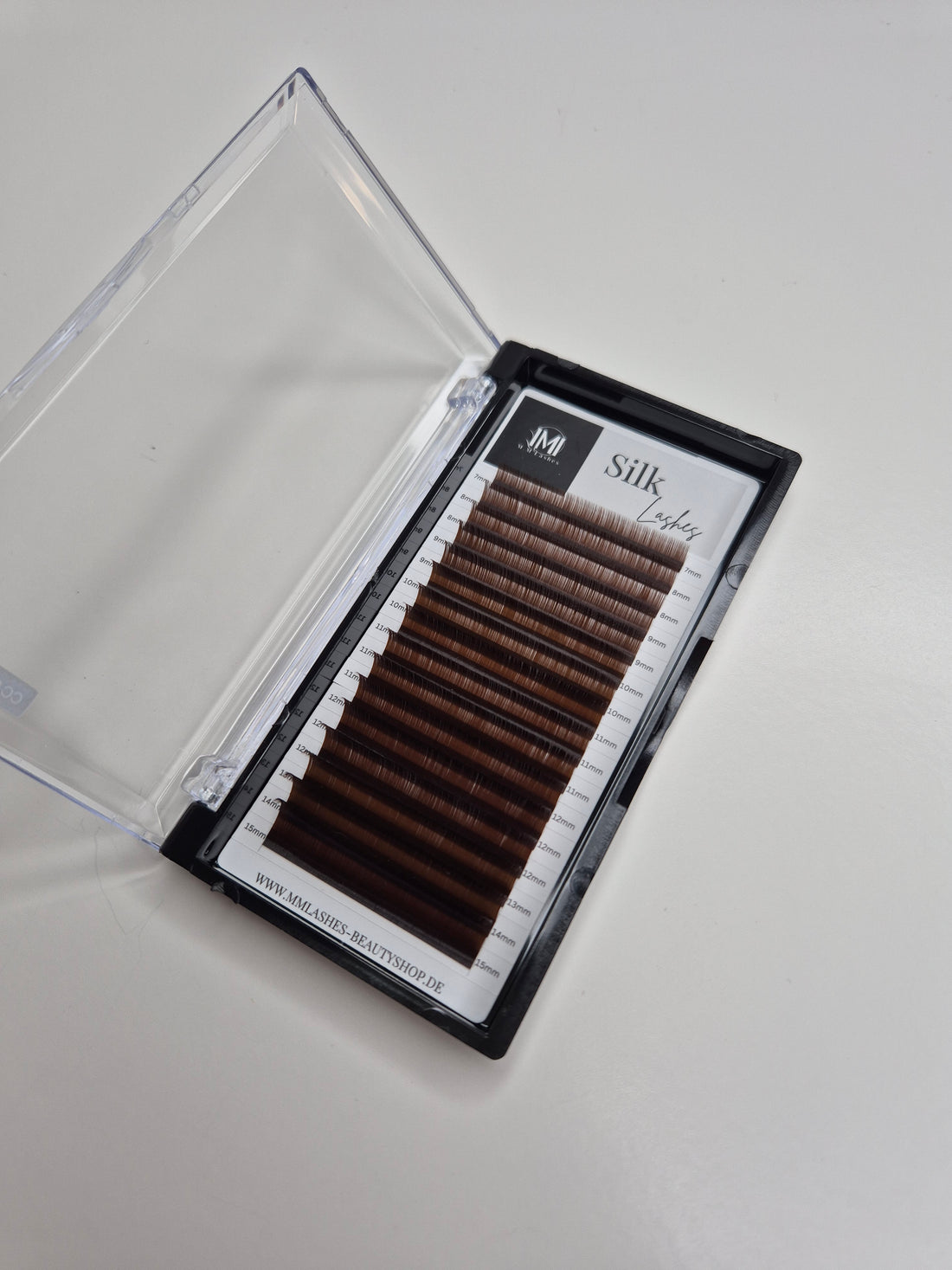 Silk Lashes I Dark Brown | Wimpernverlängerung | Braune Wimpern