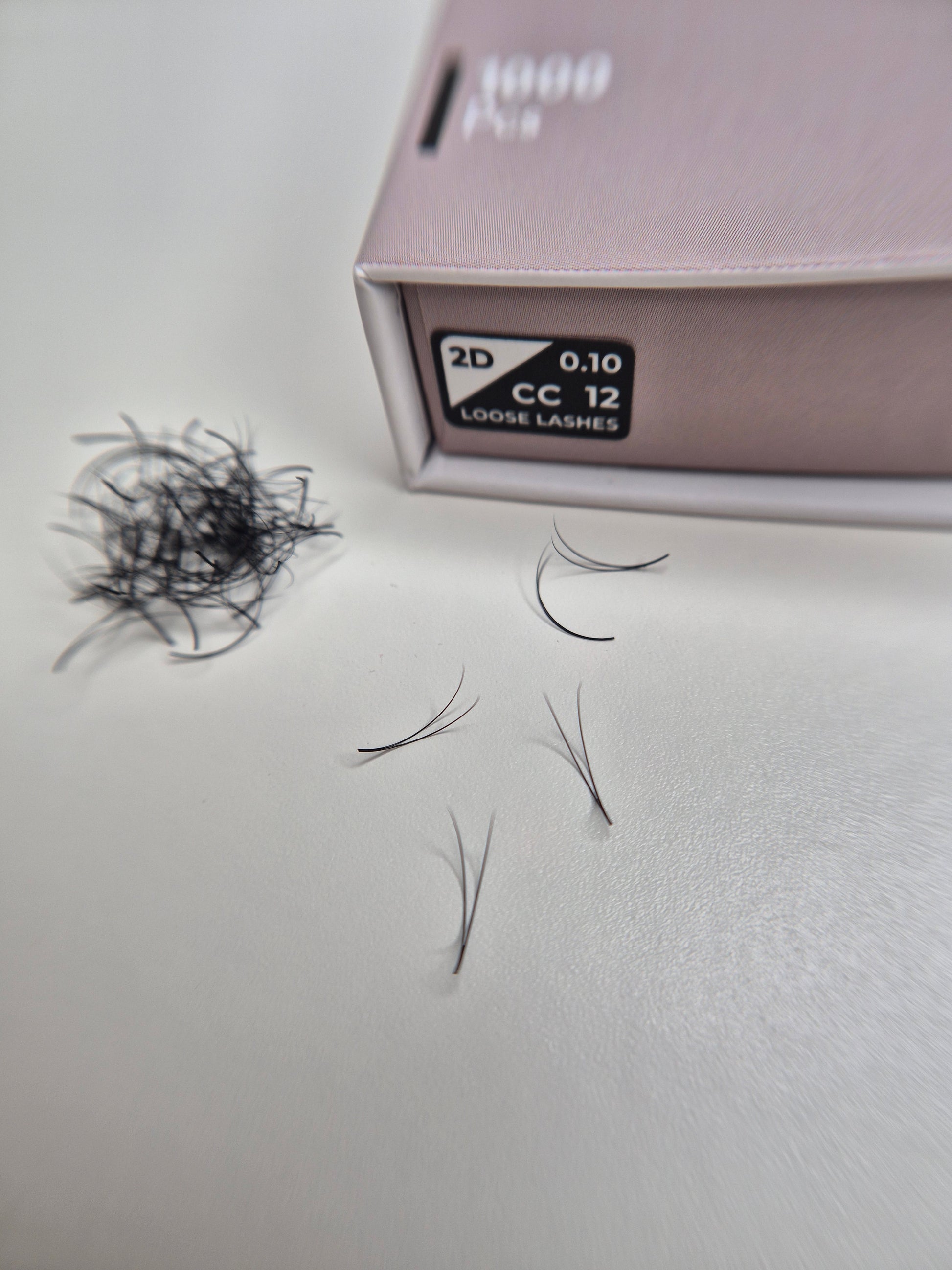 2D Fertigfächer - Loose Wimpernfächer | 1000 fertige Wimpernfächer