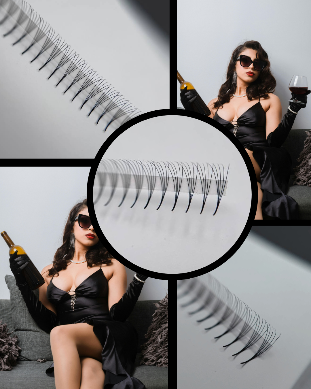 5D Fertigfächer auf Kleberstreifen | MIXBOX 8-14mm