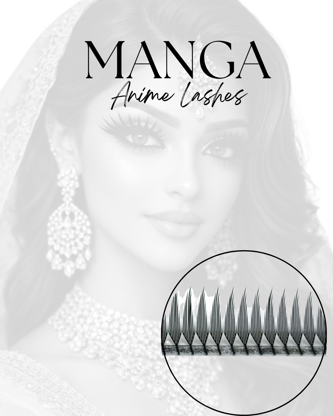 Manga - Anime Lashes | 320 Wimpernfächer