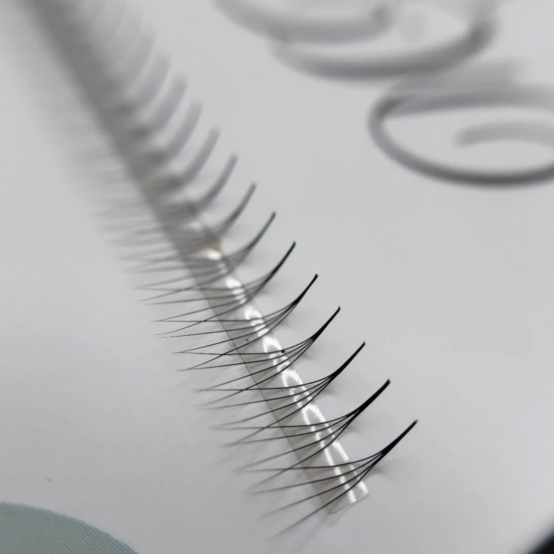 4D Fertigfächer auf Klebestreifen