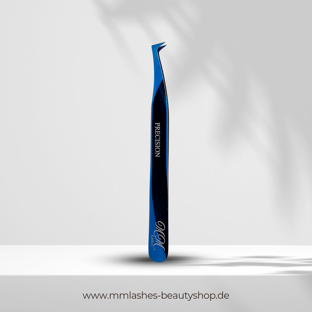 Pinzette Wimpernverlängerung | "Precision" Blue Line
